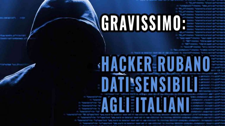 hacker rubano dati agli italiani