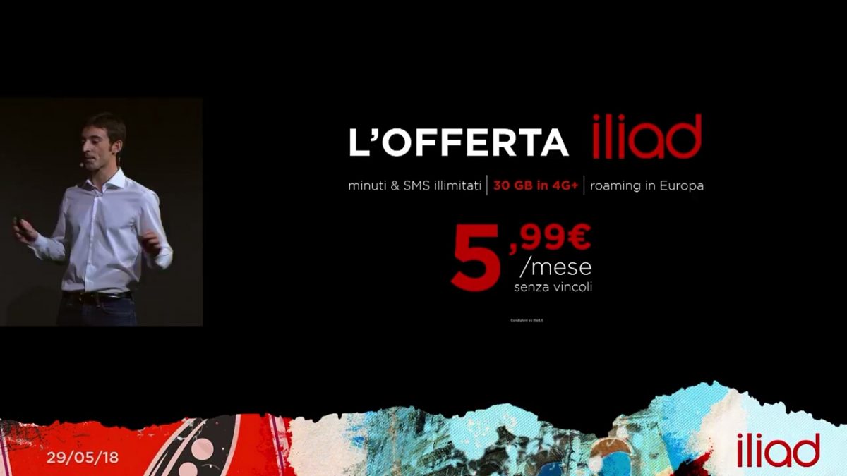 Offerta di lancio Iliad Italia