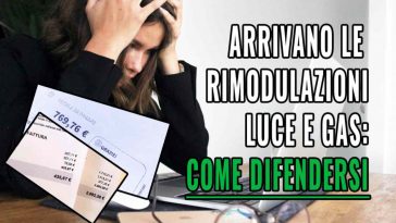 rimodulazione luce e gas come difendersi