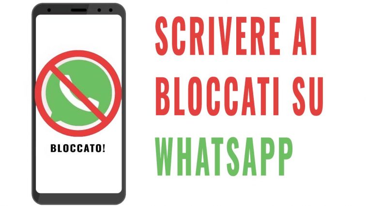 scrivere agli account bloccati su whatsapp