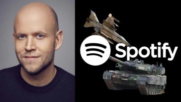 spotify finanzia la guerra