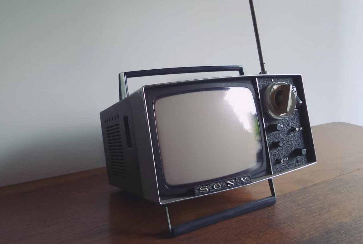 vecchia tv che va in pensione