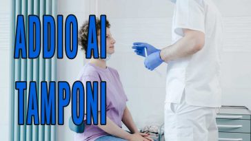 ADDIO AI TAMPONI COVID