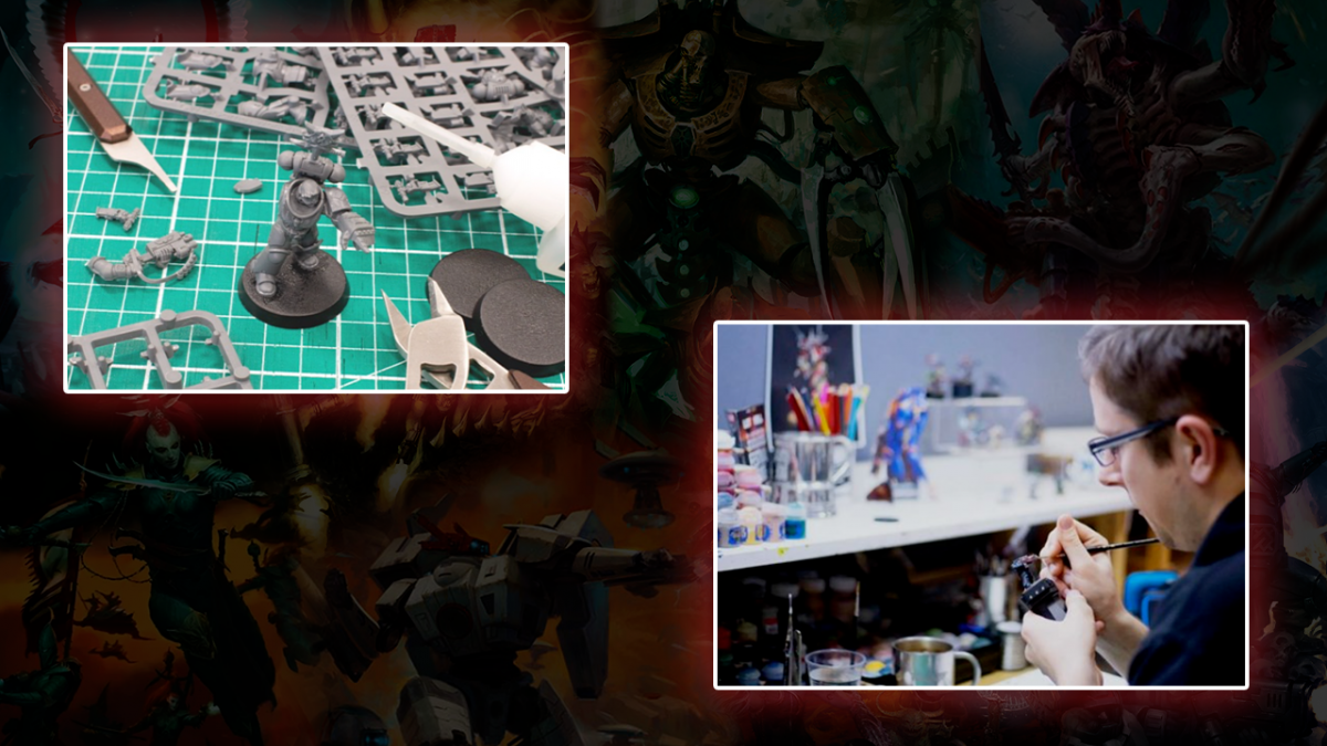 Assemblaggio e pittura delle miniature di Warhammer