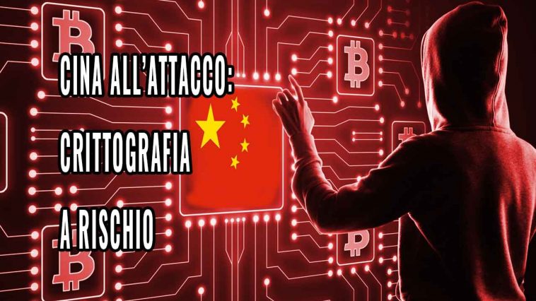 Cina all attacco contro la crittografia