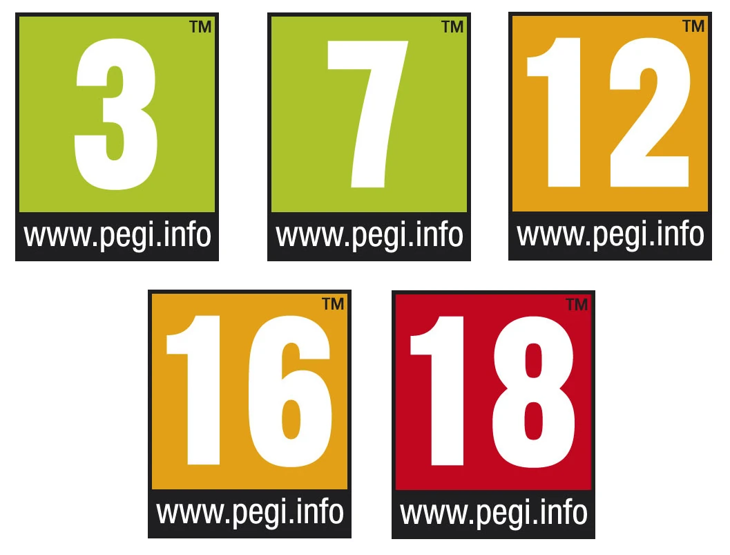 Simboli classificazione PEGI