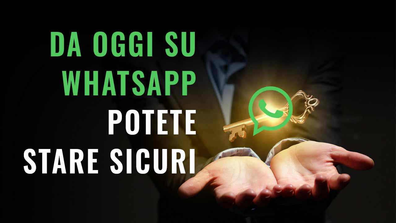WhatsApp: Safe and secure messages |  We protect our data