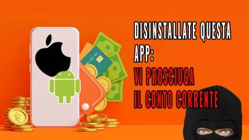 app che vi prosciuga il conto corrente