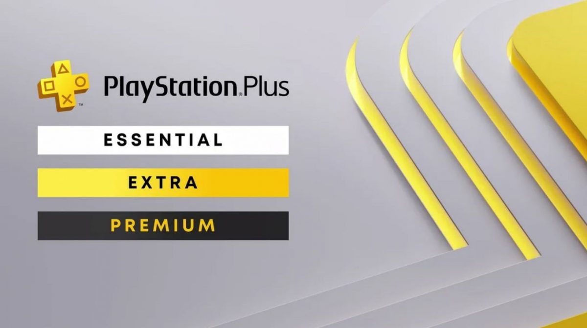 La schermata del PlayStation plus con i tre livelli di abbonamento: Essential, Extra e Premium