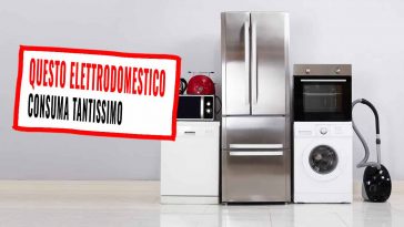 elettrodomestico consuma tantissimo