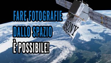 fotografie dallo spazio grazie a sony
