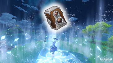 ayaka usa tripudio, in alto la fotokamera - guida foto genshin