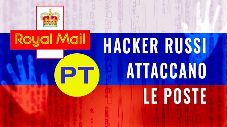 hacker russi attaccano le poste britanniche