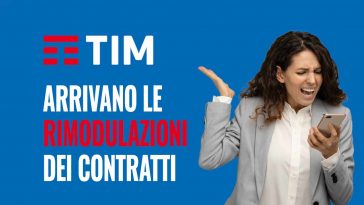 tim arrivano rimodulazioni contratto