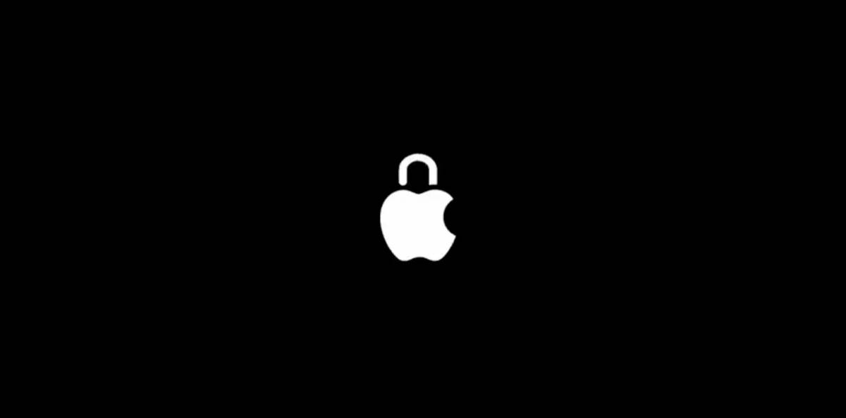 Il logo di Apple diventa un lucchetto a forma di mela.