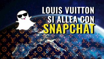 Louis Vuitton si allea con snapchat