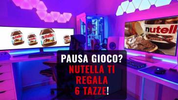 PAUSA GIOCO nutella ti regala 6 tazze