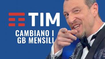 tim cambiano i giga mensili, foto con Amadeus Stupito