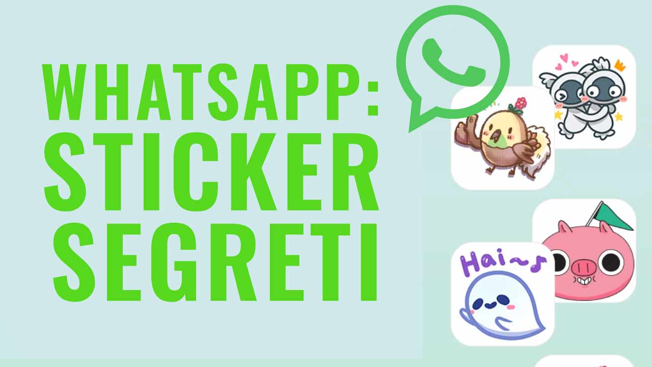 Whatsapp sticker segreti