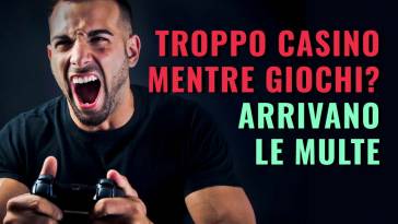 Arrivano le multe se fai troppo casino mentre giochi