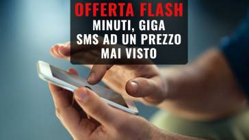 OFFERTA minuti giga e sms illimitati