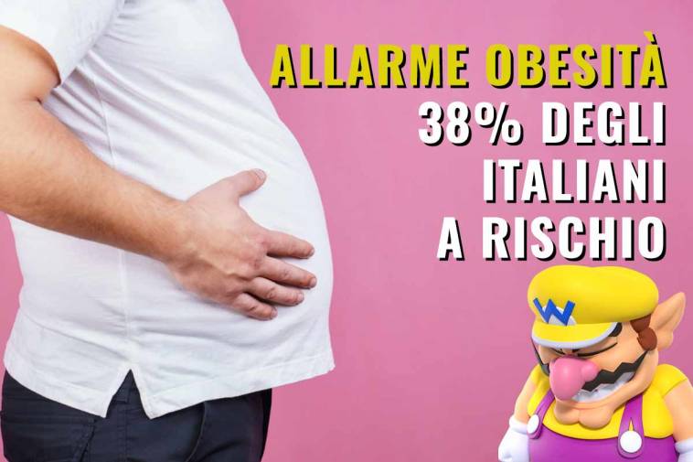 allarme obesità italiani a rischio