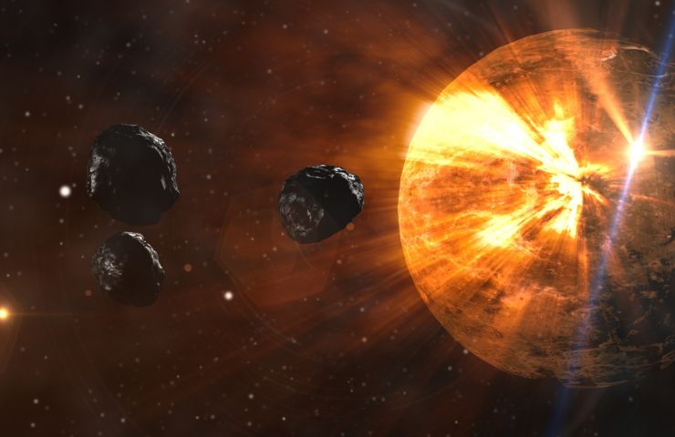 Asteroide in rotta di collisione con la Terra