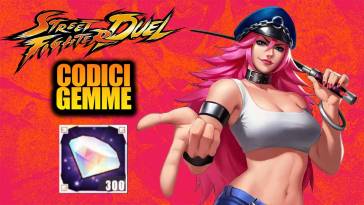 street fighter duel codici gemme