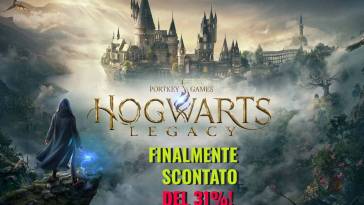 hogwarts legacy scontato del 31 percento