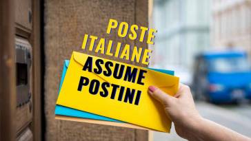 poste italiane assume postini
