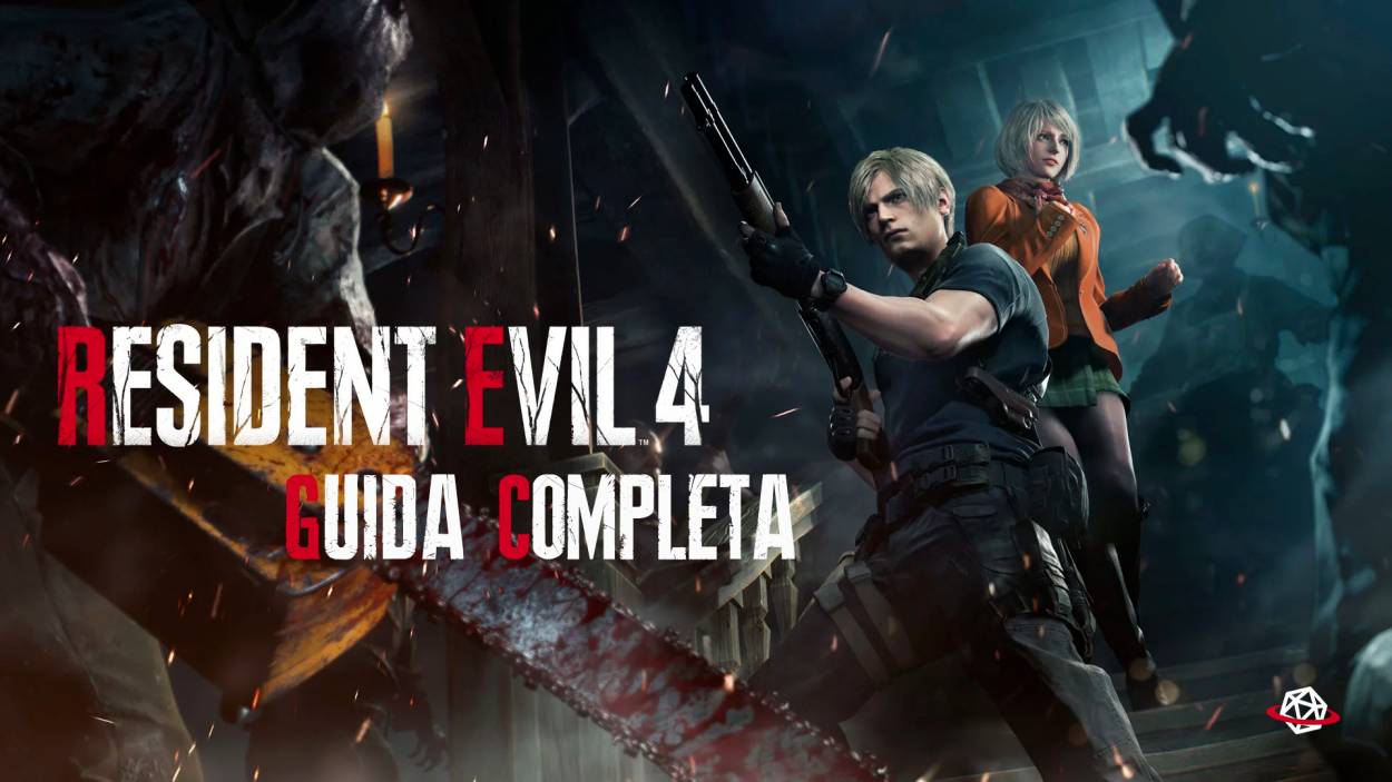 Resident evil 4 remake leon e ashley - cover guida strategica