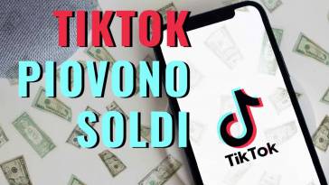 tiktok piovono denari