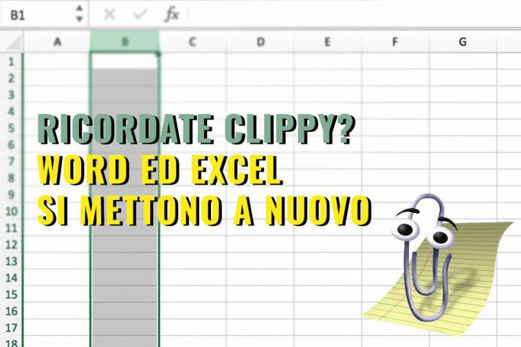 torna clippy in word ed excel