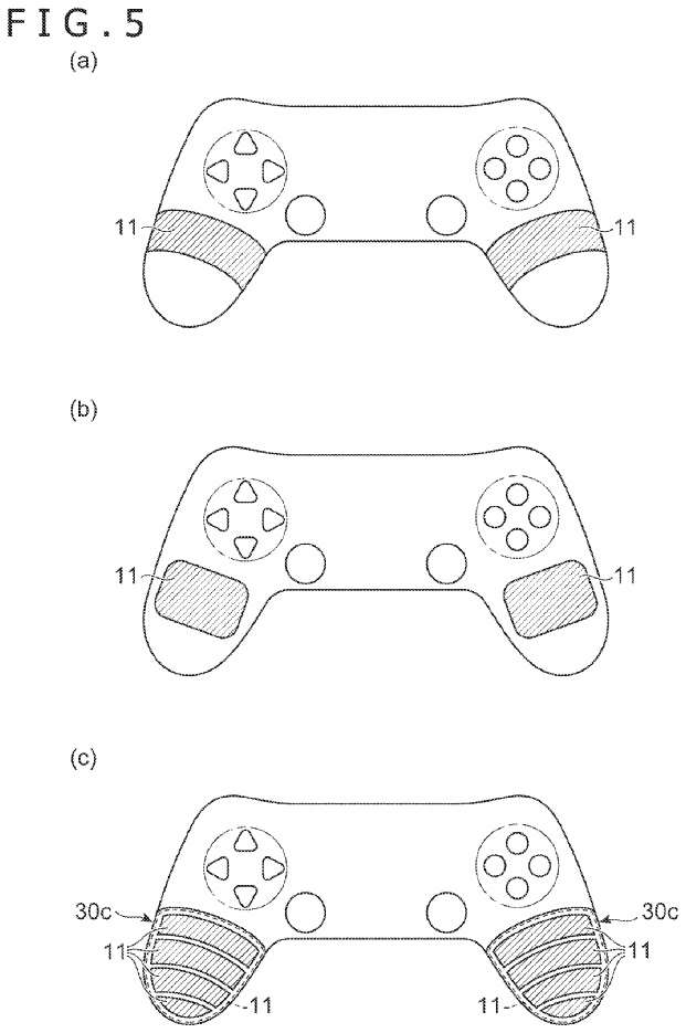 Diagram showing the arrangement of the elastic element in the controller.