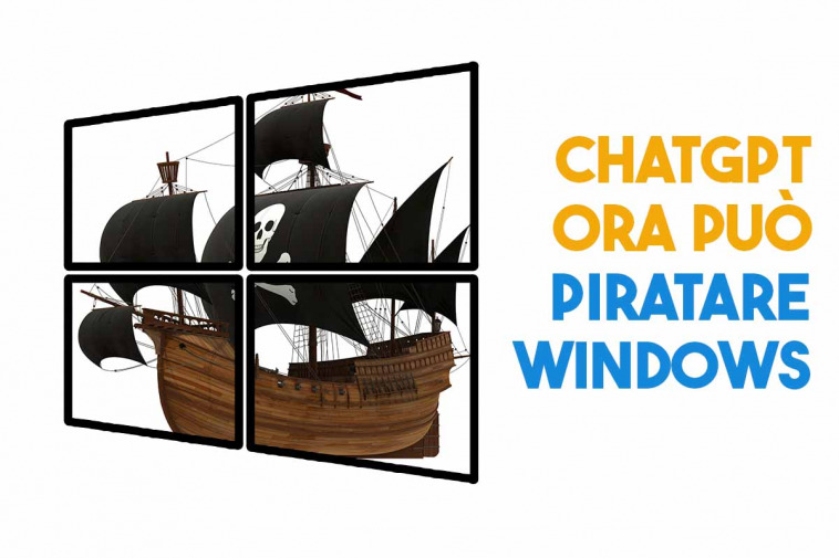 CHATGPT può piratare windows