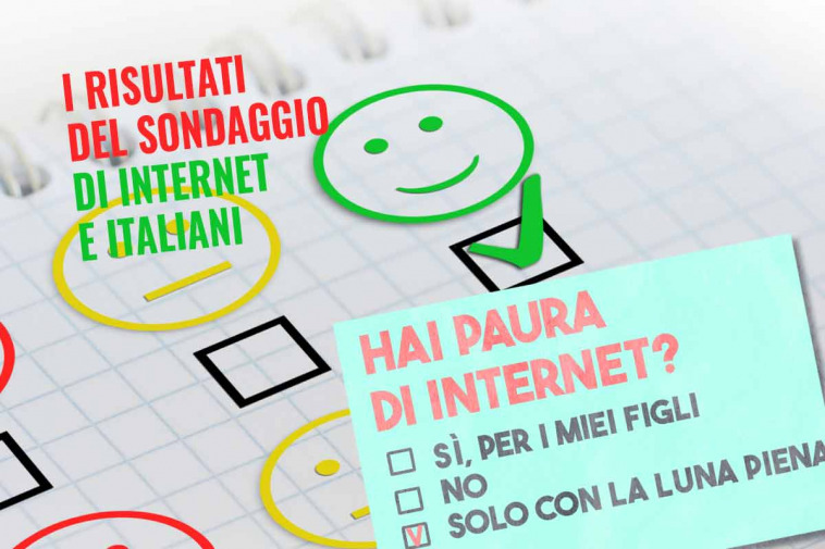 Il nuovo sondaggio su internet e italiani