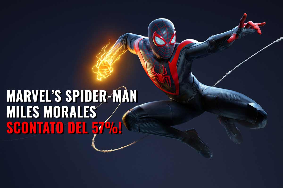 Marvel’s Spider-Man: Miles Morales scontato del 57 per cento