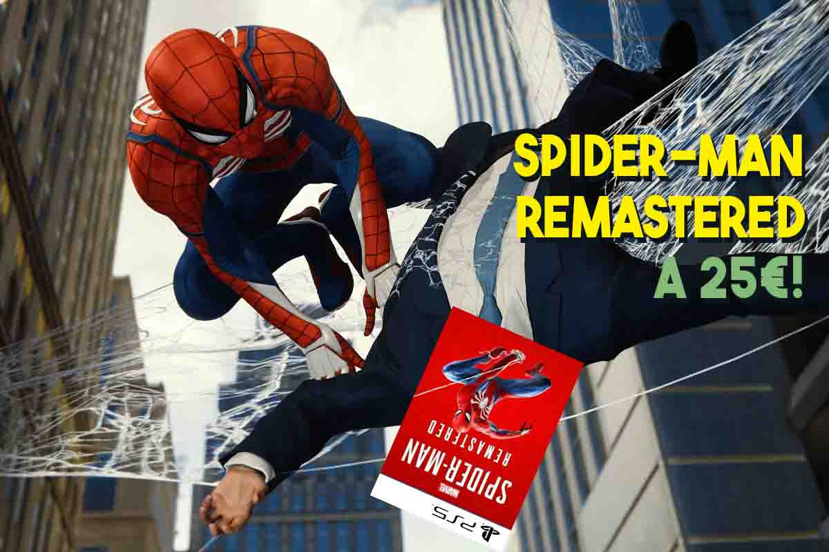 SPIDERMAN REMASTERED A 25 EURO
