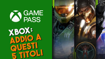 XBOX addio a questi 5 titoli