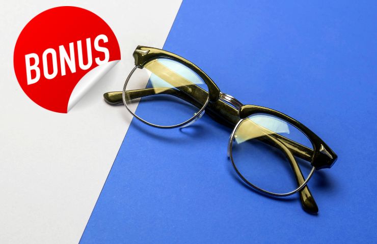 Bonus occhiali da vista