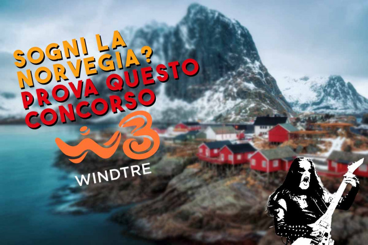 concorso wind tre per andare in crociera in norvegia
