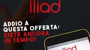 iliad cancella l'offerta