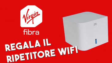 la fibra di virgin regala il ripetitore wifi
