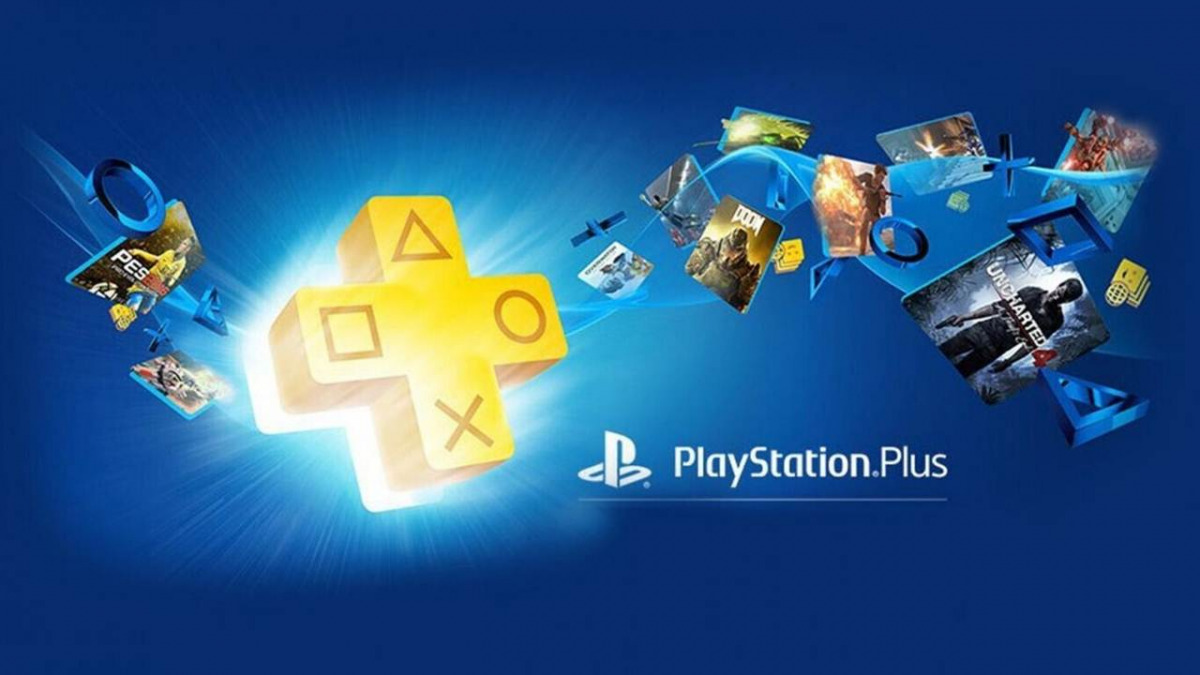 Logo Playstation Plus che assorbe diversi giochi 
