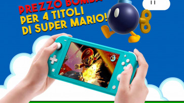 prezzo bomba per questi 4 titoli di super mario