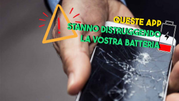 queste app stanno distruggendo la vostra batteria
