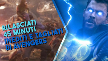 rilasciati 45 minuti inediti di avengers