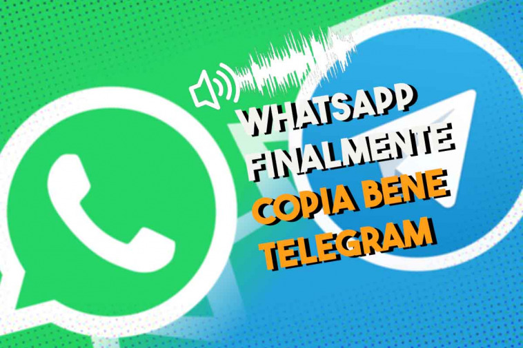 whatsapp finalmente copia bene telegram