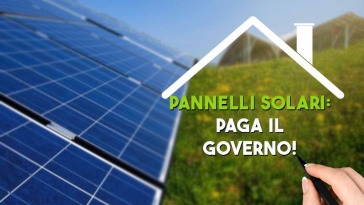 Bonus pannelli solari paga il governo con questo incentivo