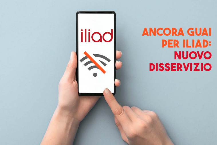 Iliad ancora problemi di campo e connessione